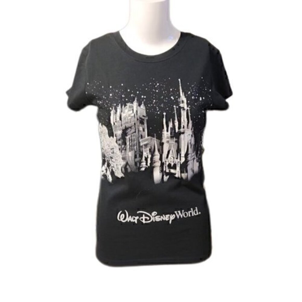 [Disney Parks] Black Short Sleeve Shirt - Size S
